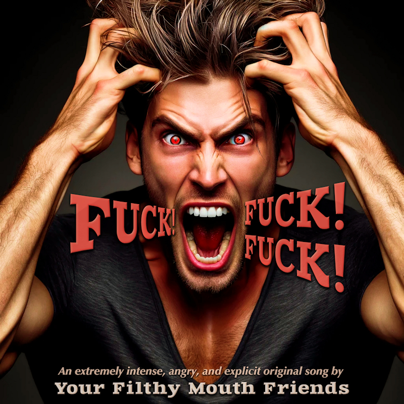 Your Filthy Mouth Friends Cover Art Example