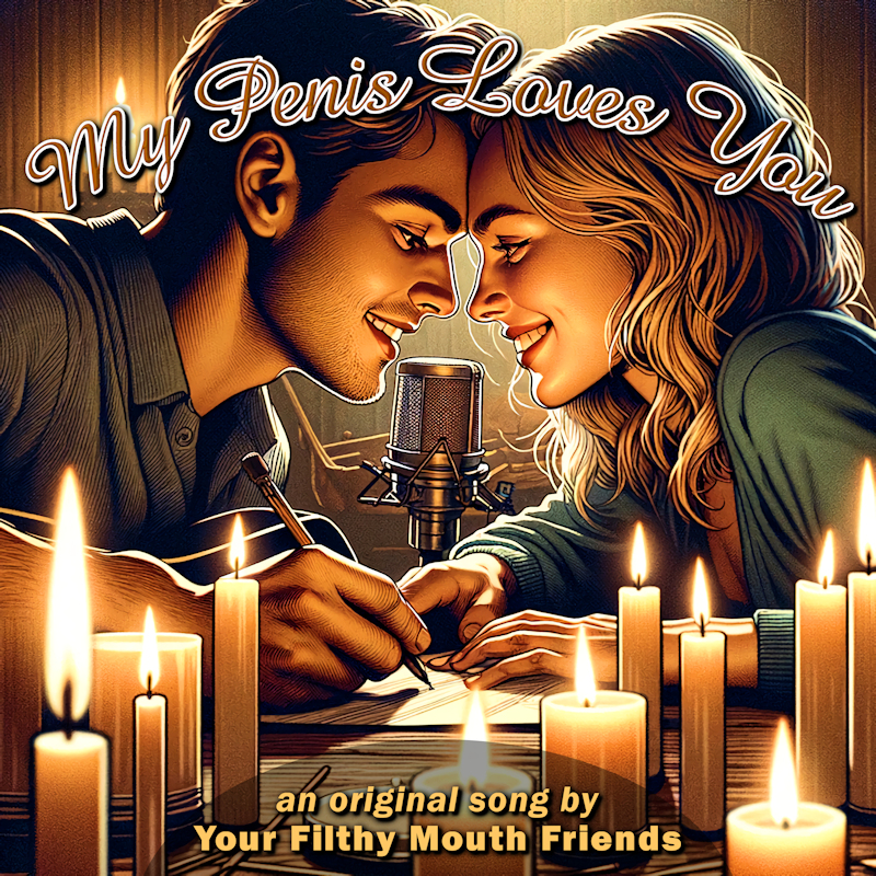 Your Filthy Mouth Friends Cover Art Example